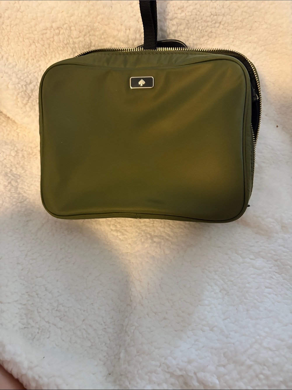 kate spade Olive Green Men's Toiletry Pouch